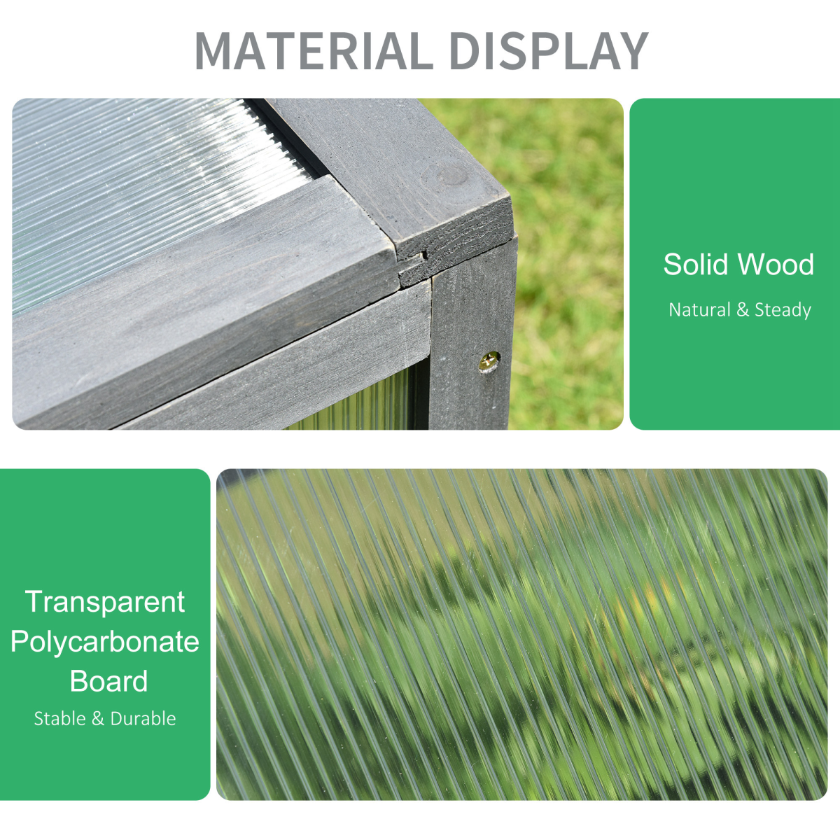 Wooden Cold Frame Greenhouse