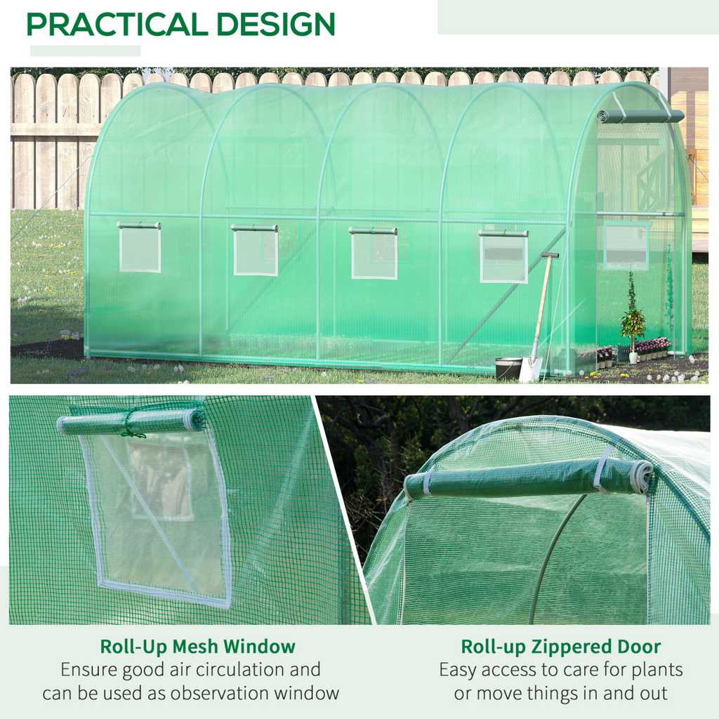 Walk-in Tunnel Greenhouse