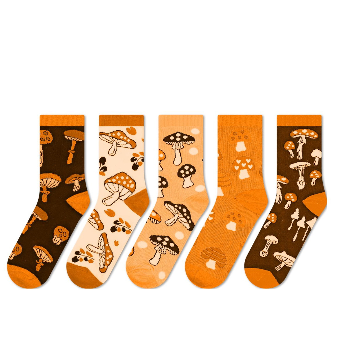Vinsani MUSHROOMS SOCKS 5pk