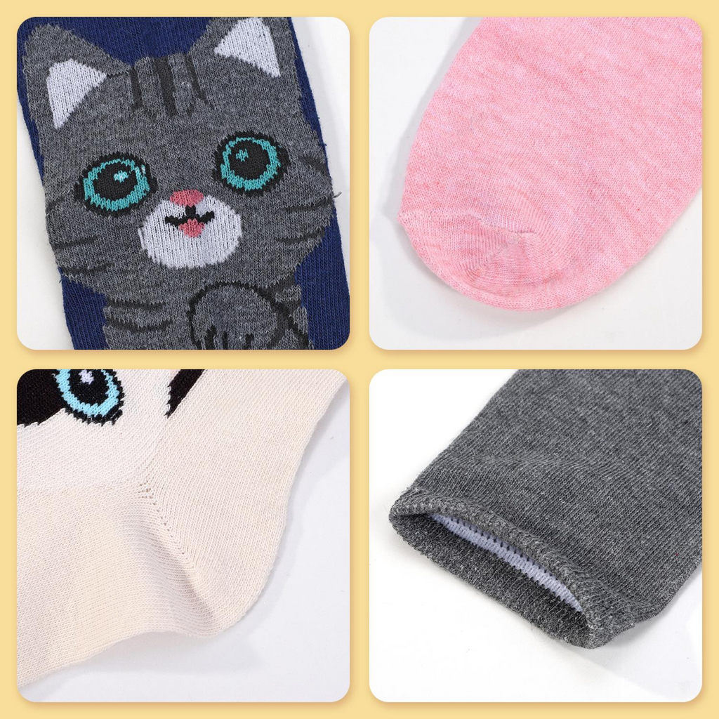 Vinsani KITTY SOCKS 5pk