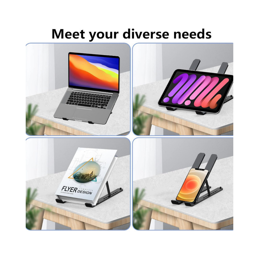 Portable Laptop Stand Adjustable Foldable Notebook Tablet Holder Laptop Standesk