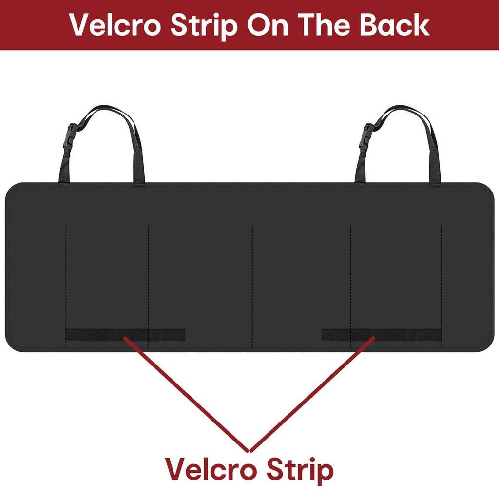 Vinsani Hanging Car Organiser Black Hanboot