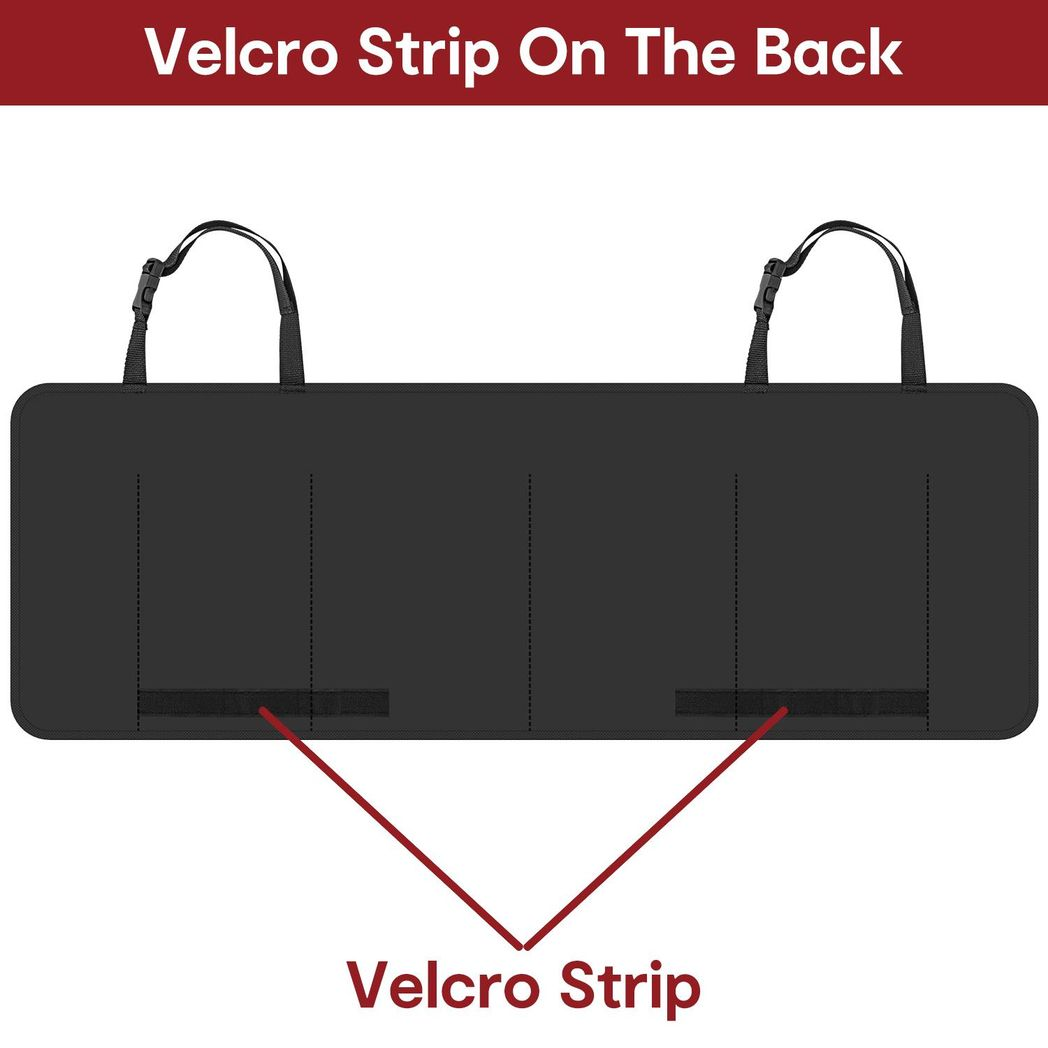 Vinsani Hanging Car Organiser Black Hanboot