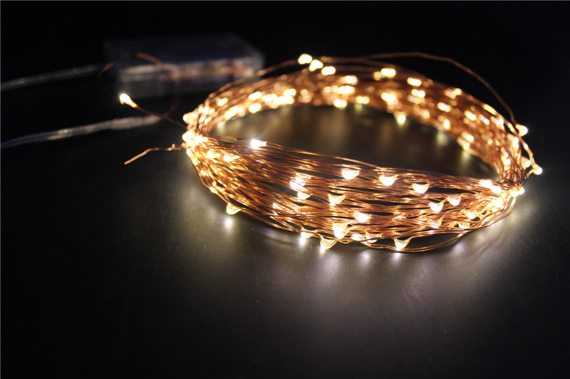 100 LED Copper Wire Lights