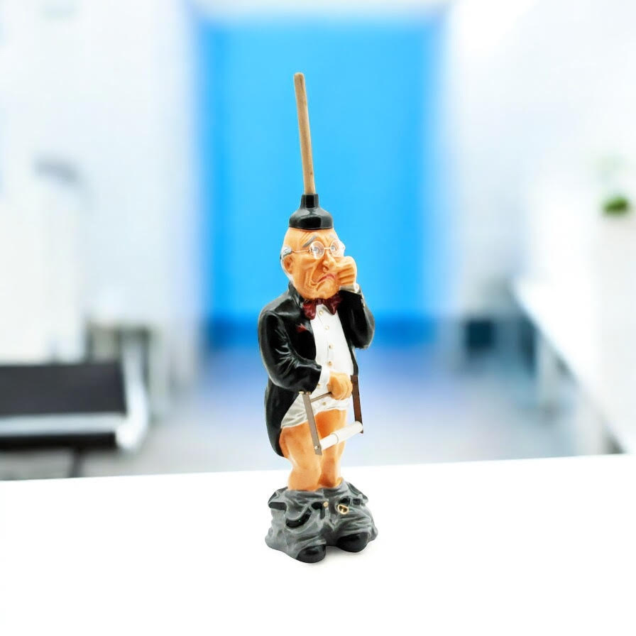 76cm OLD MAN TOILET ROLL HOLDER