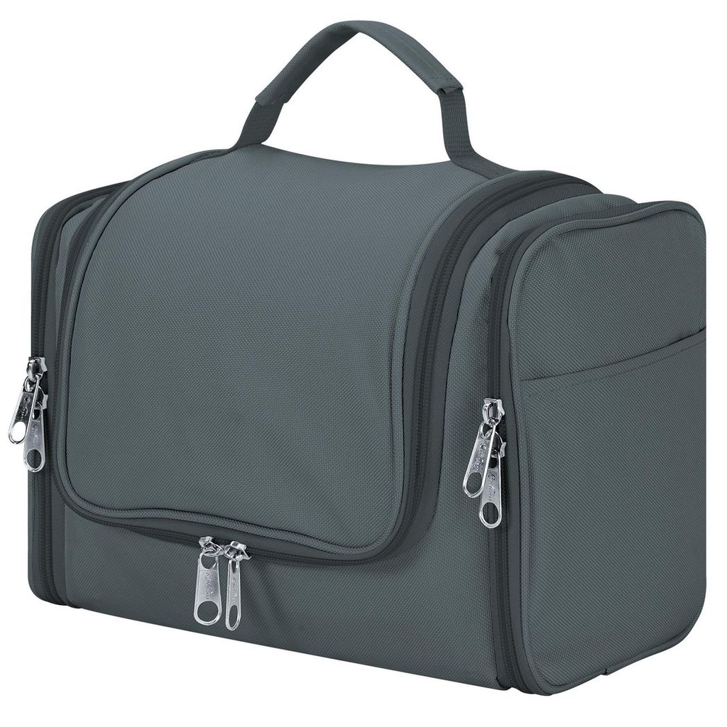 Vinsani Toiletry Bag D.Grey