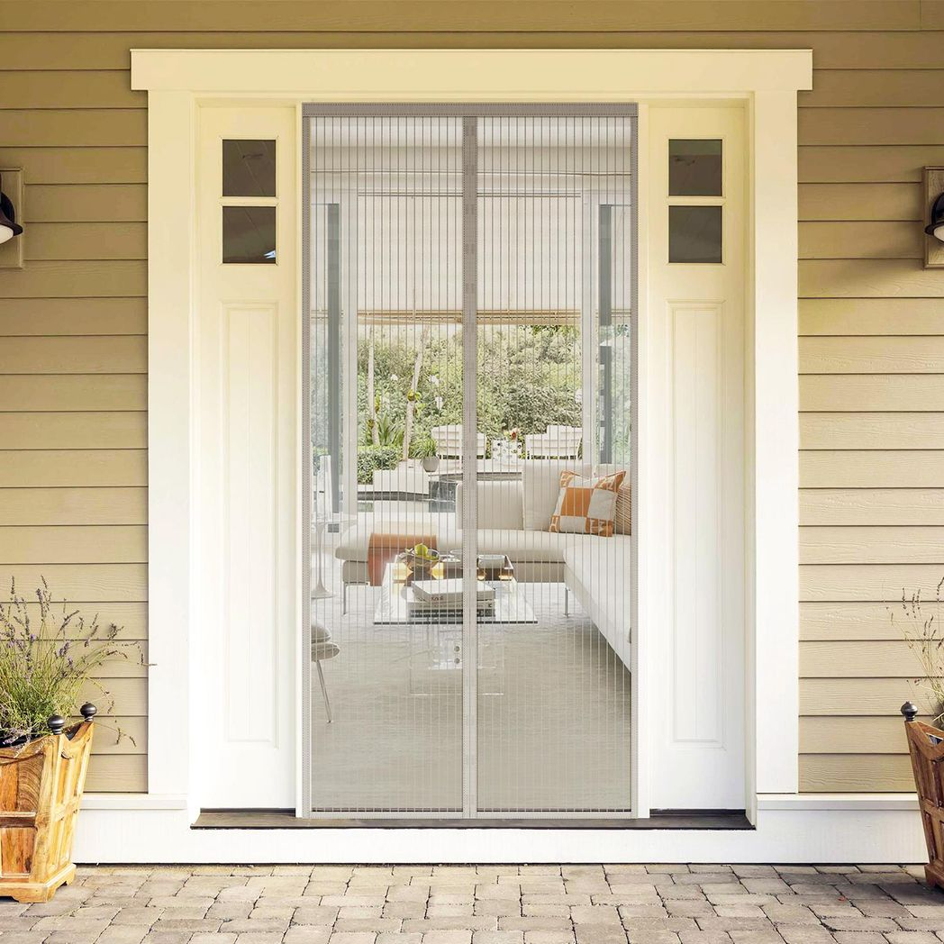 Vinsani Magnetic Screen Door Grey