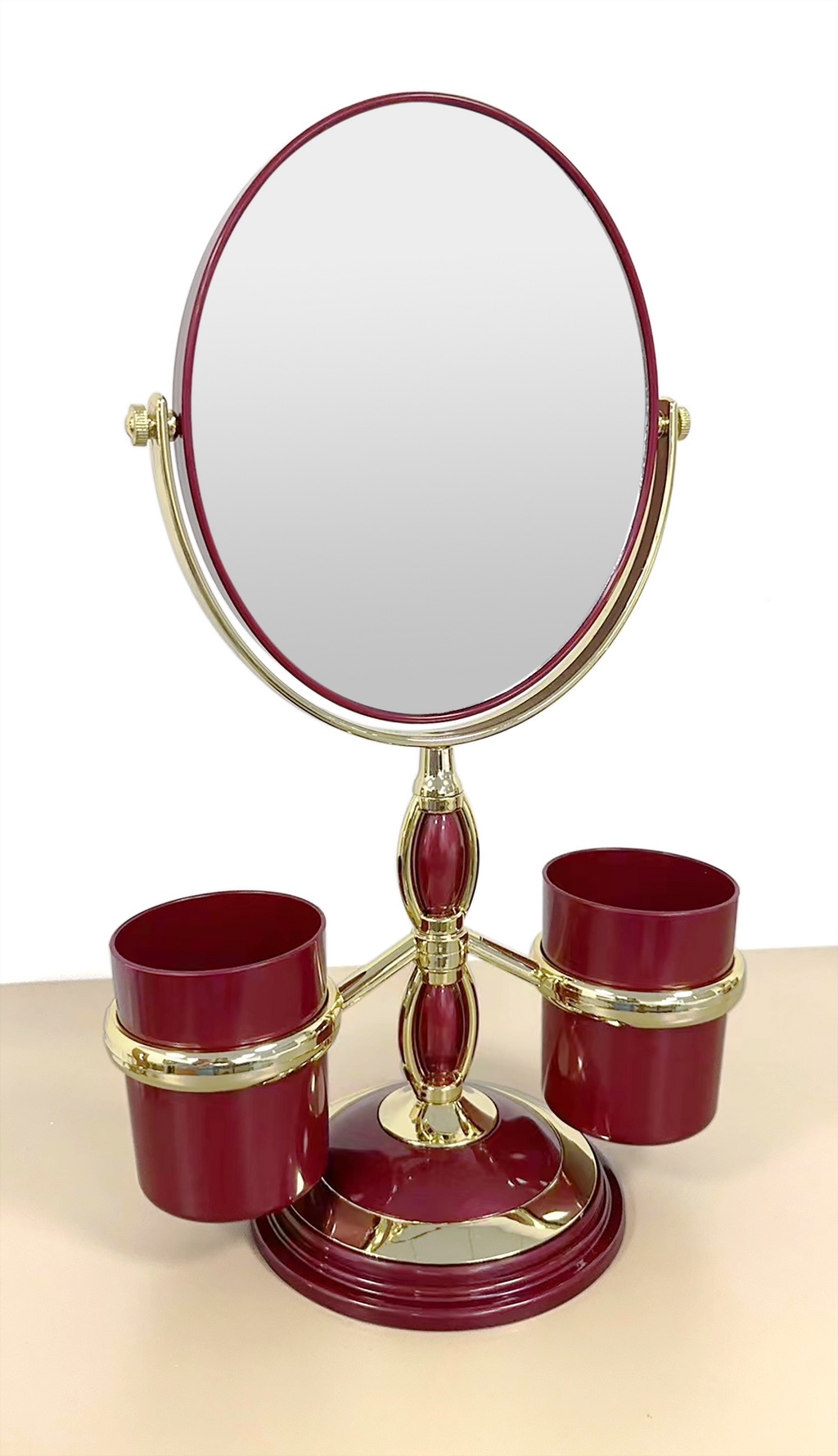 Make-Up Mirror with Holders