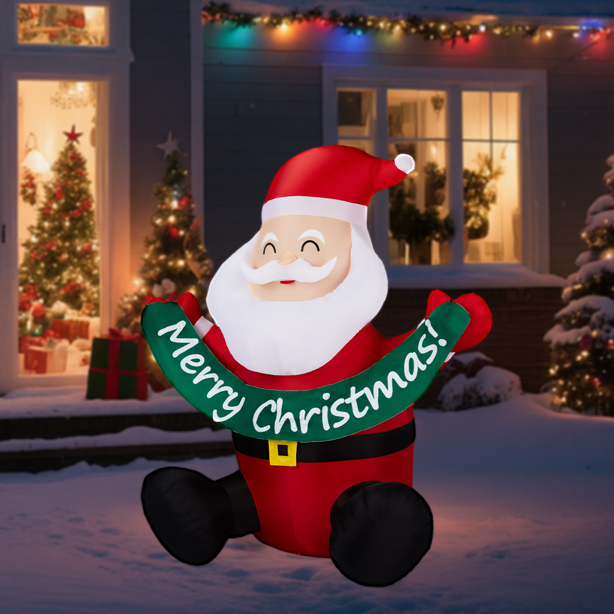 1.75M Lighted Christmas Inflatable Decoration