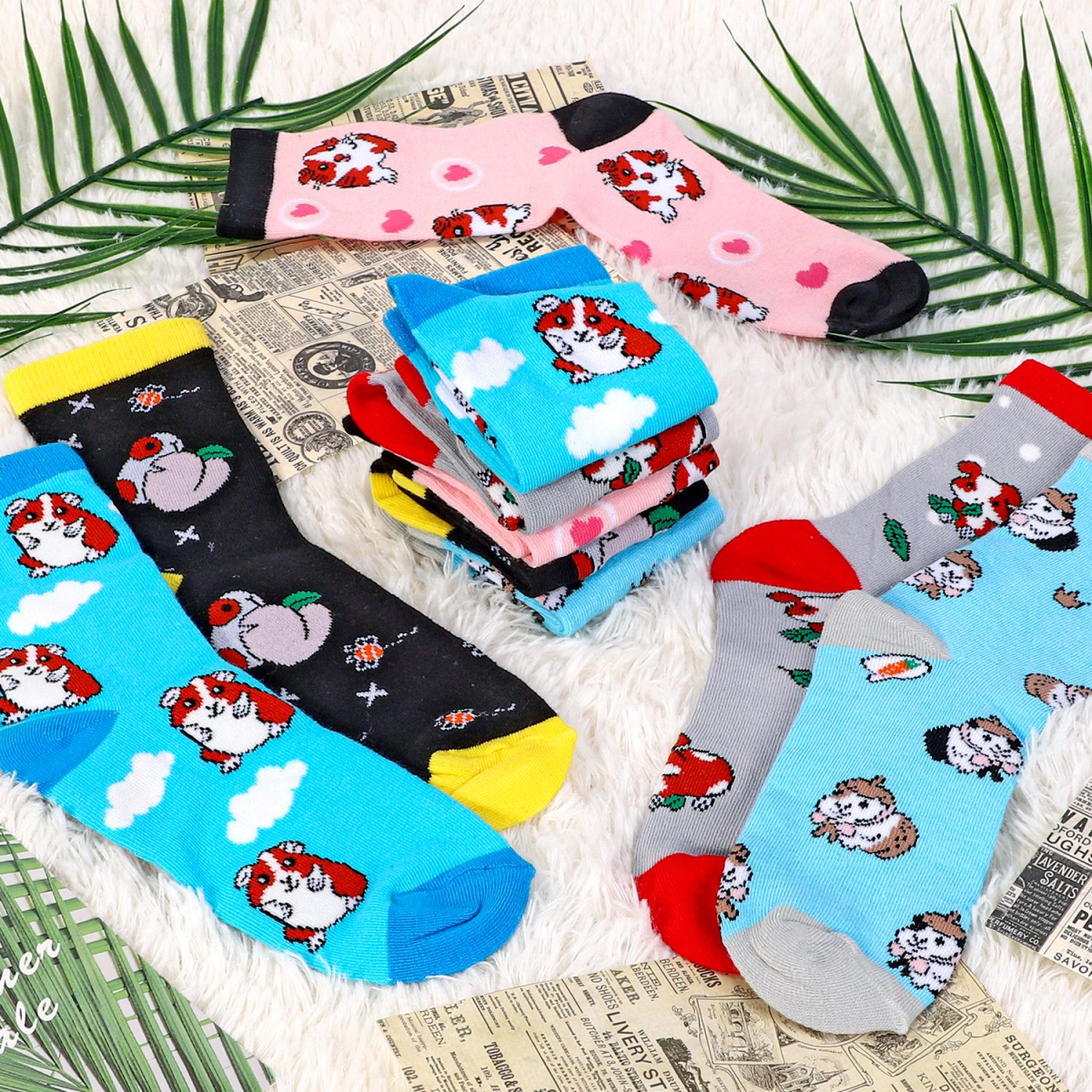 Vinsani GUINEA PIG SOCKS 5pk