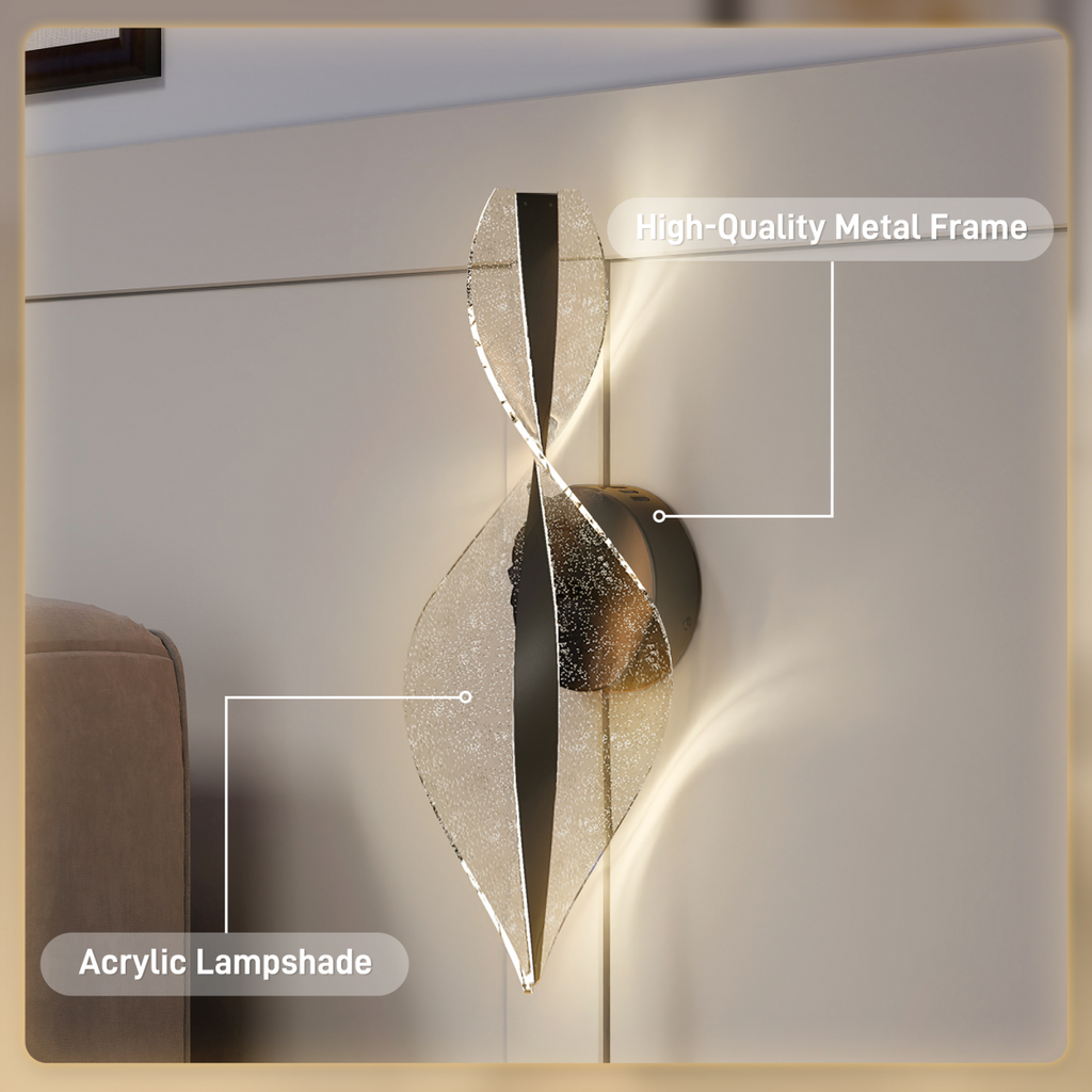 LED Outdoor Wall Lighting Modern Waterproof IP65 Outside Wall Sconce for House