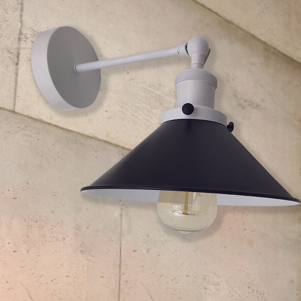 Adjustable Black Wall Sconces Lamps and White~2564