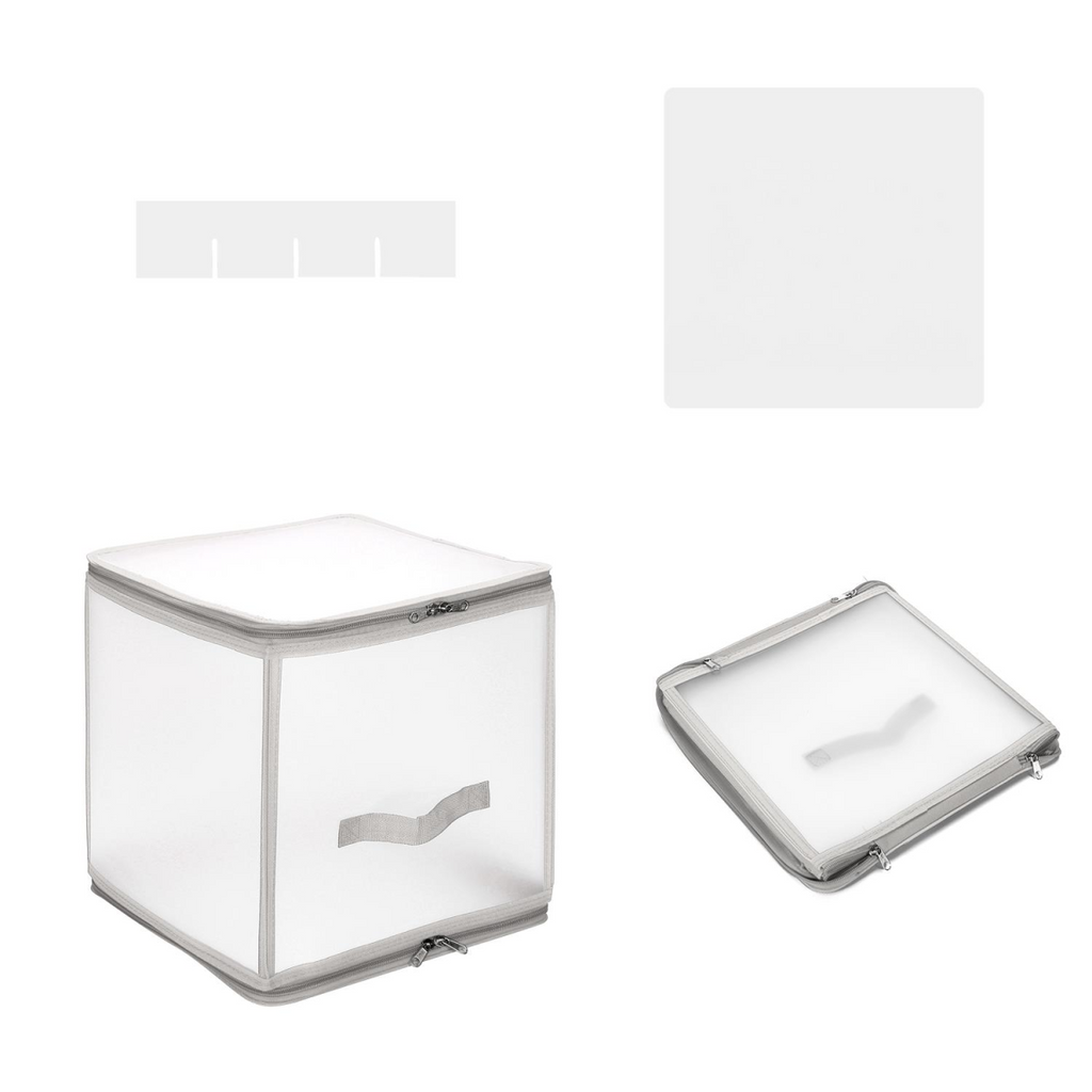 Vinsani Grey Xmas 64 Bauble Decorations Box