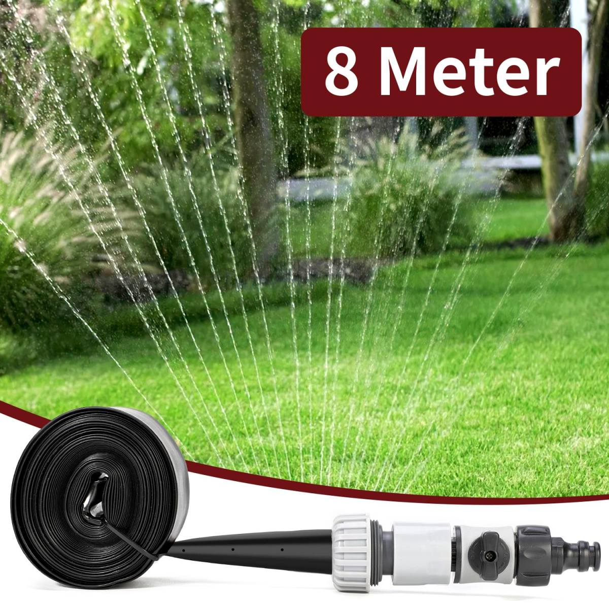 Vinsani 8M Garden Sprinkler