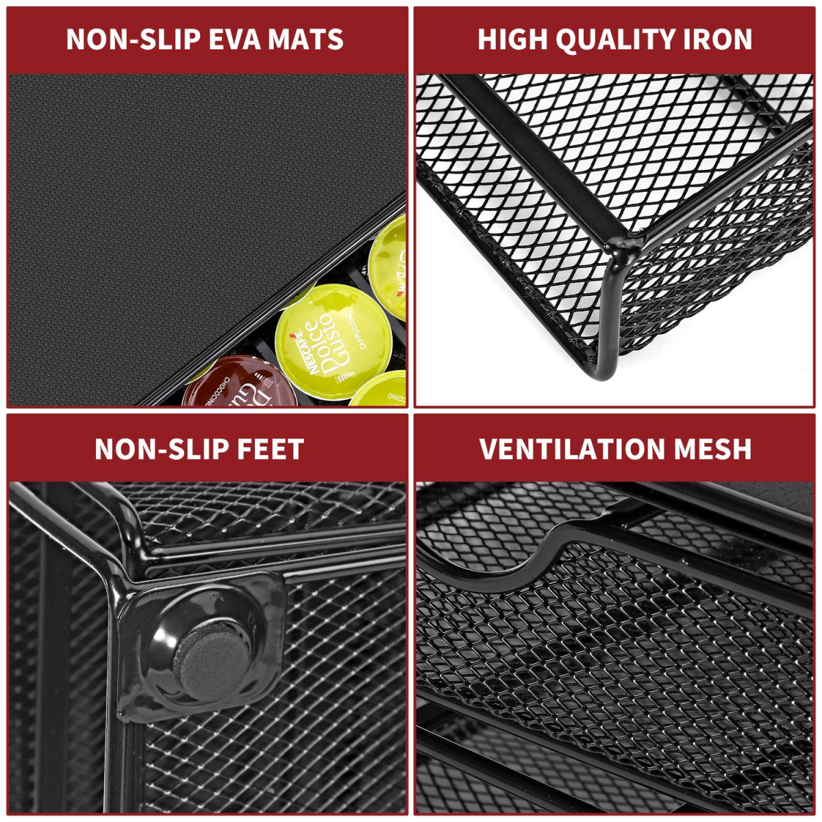 Vinsani 80 Coffee Pod Storage