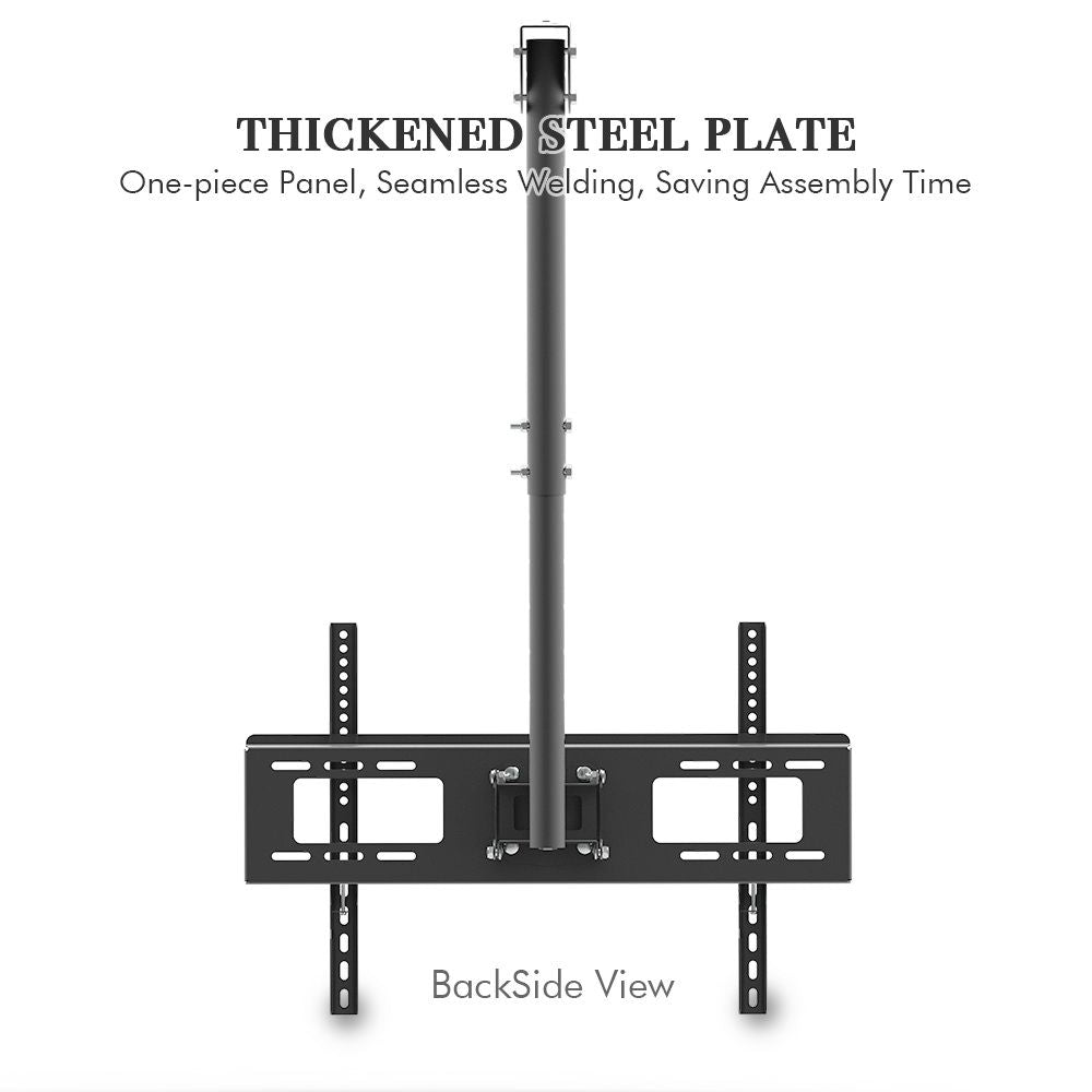 TMC-7006 Ceiling Mount TV Wall Bracket Roof Rack Pole Retractable For 32"-70" Flat Screen