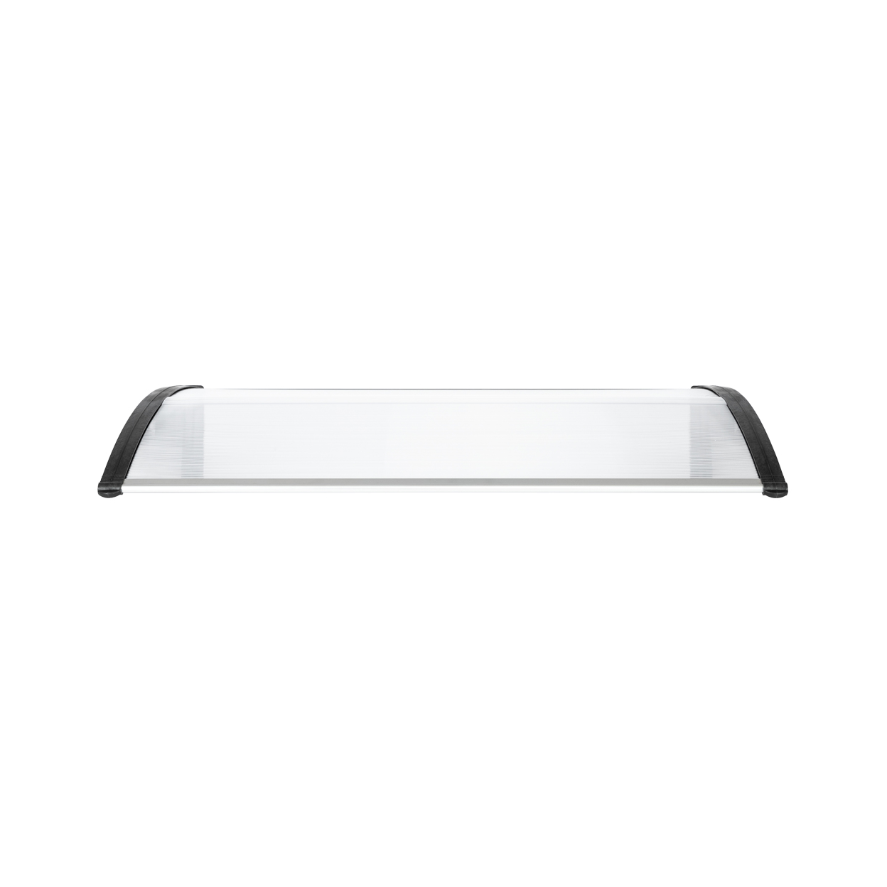 【Same Code：48202358】HT-120 x 80 Household Application Door & Window Rain Cover Eaves Canopy White & Black Bracket
