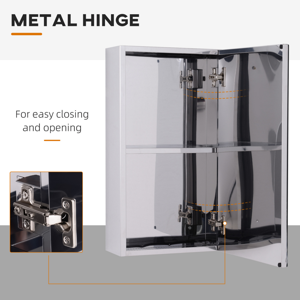 Wall-mounted mirror cabinet: contemporary design