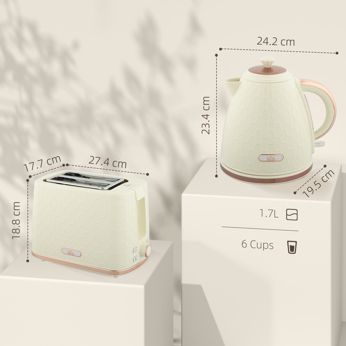 Kettle and Toaster Set