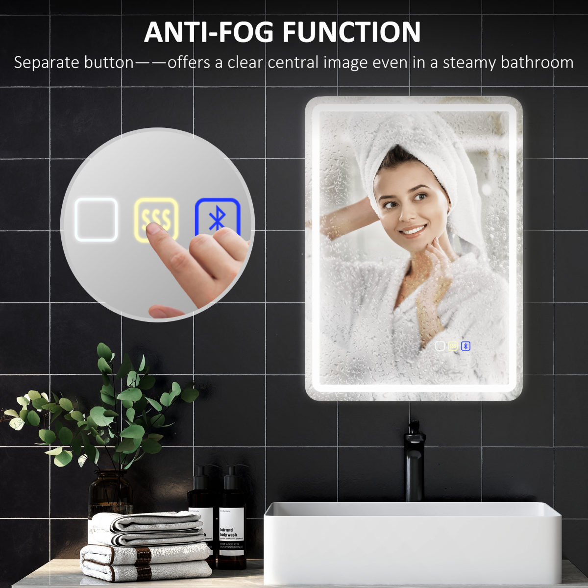 Bathroom Cabinet with Mirror