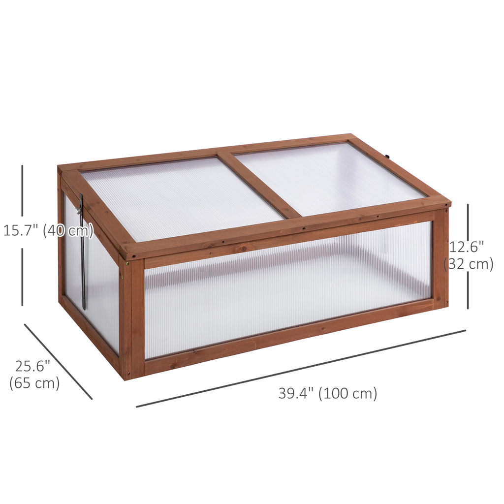 Wooden Cold Frame Greenhouse