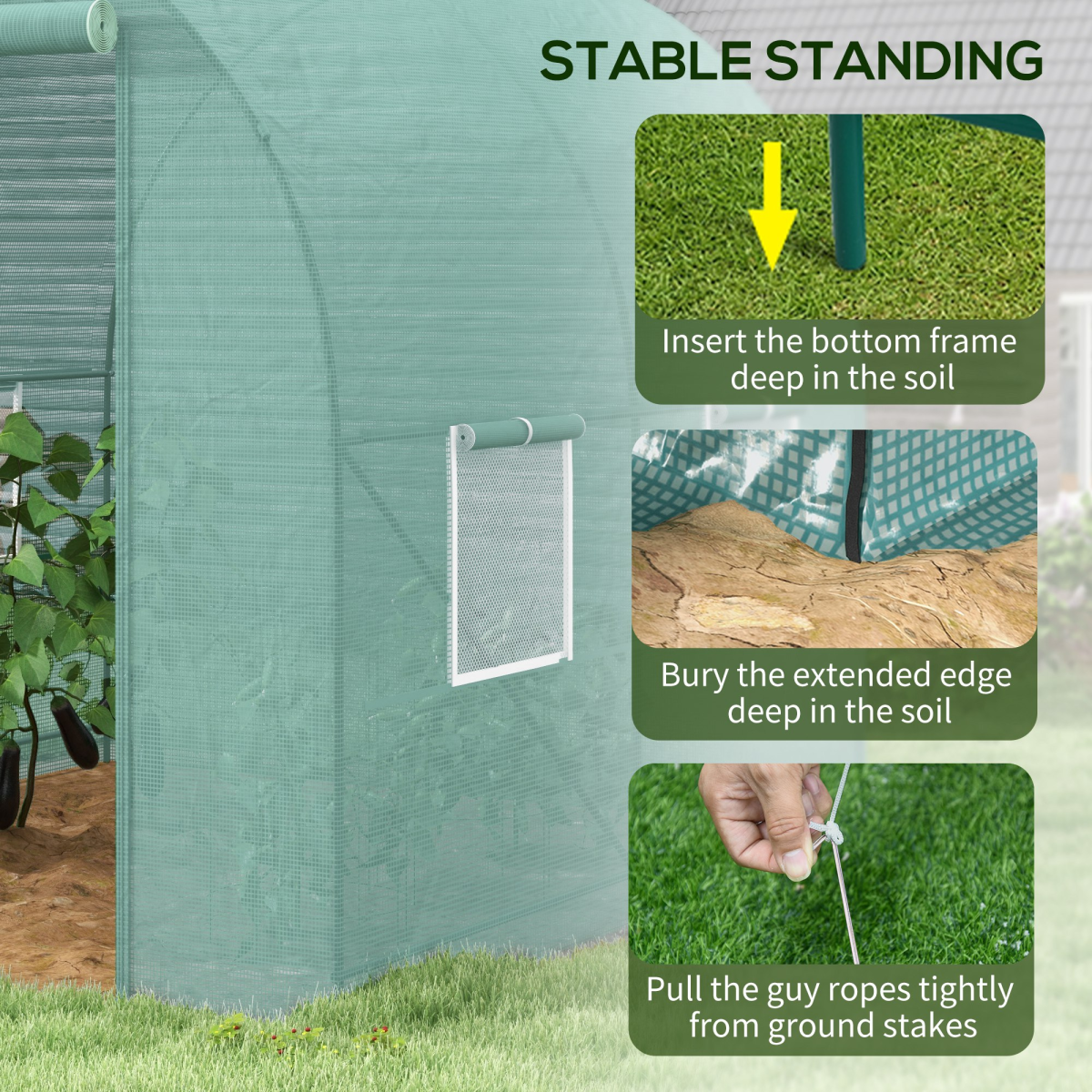Walk-in Tunnel Greenhouse