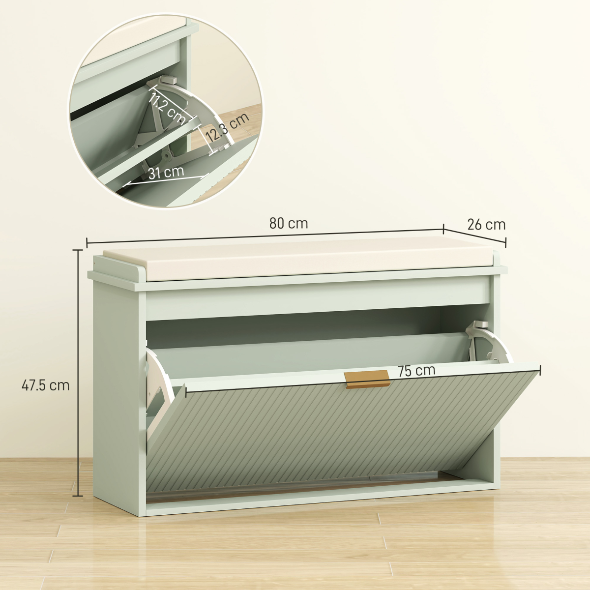 Shoe Storage Cabinet
