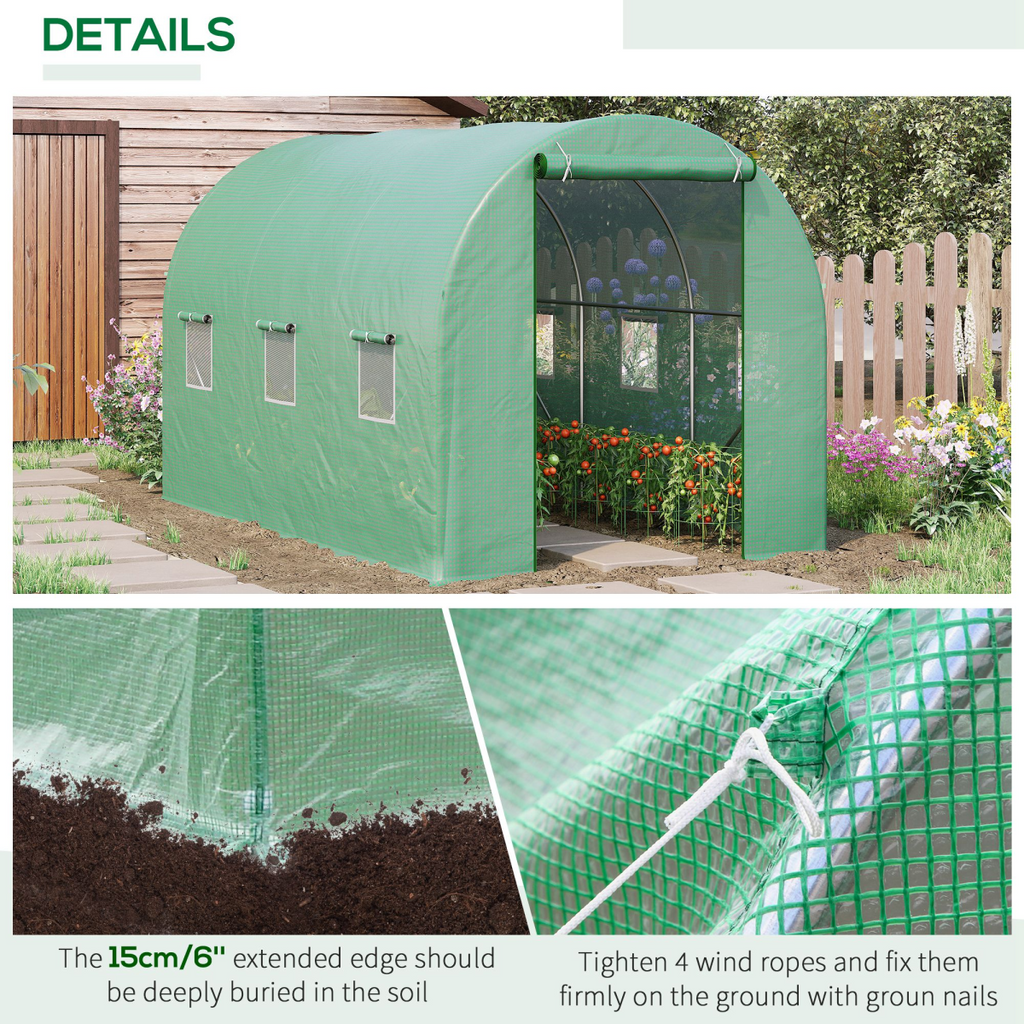 Walk-in Tunnel Greenhouse