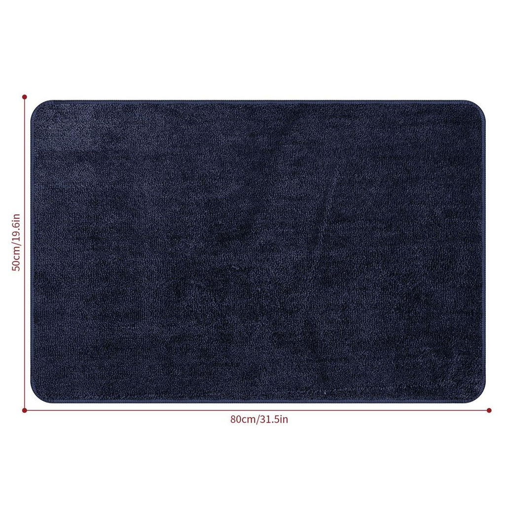 Vinsani BATH MAT 50X80cm NAVY