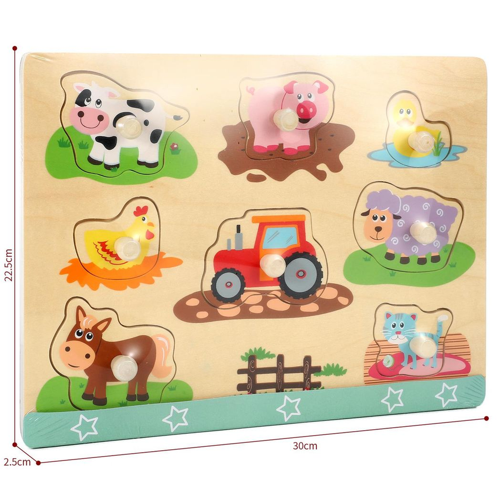 SOKA Farm Peg Puzzle