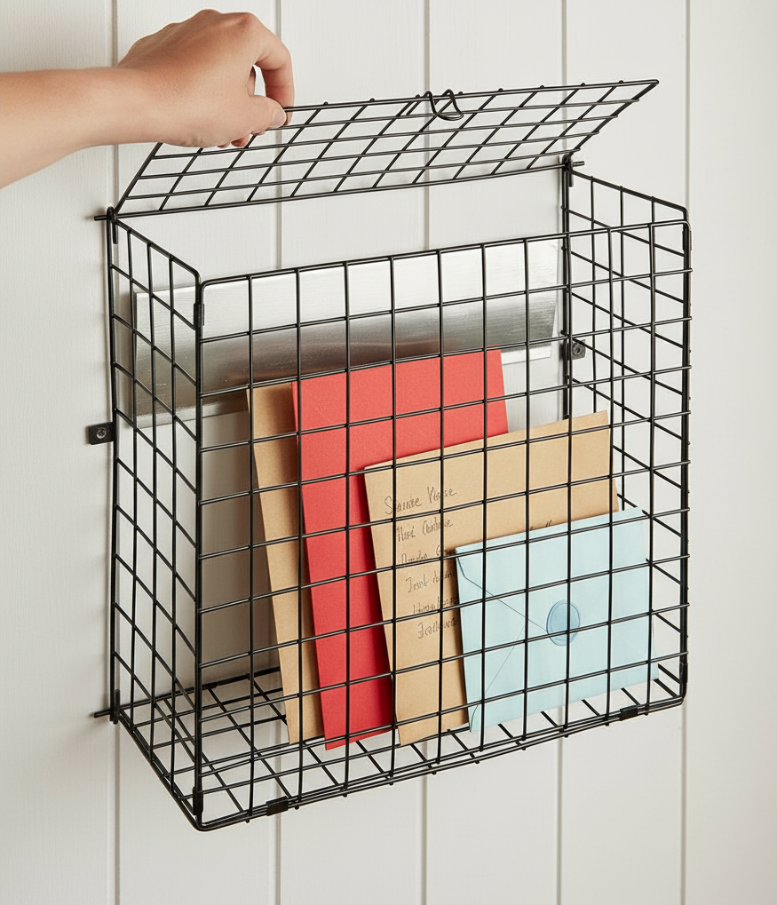 Metal Letter Cage