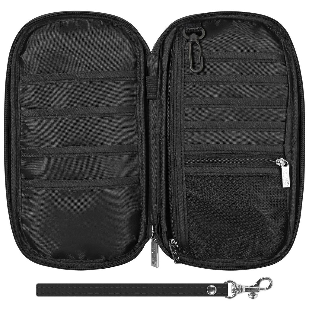 Vinsani Deluxe Passport Org Black