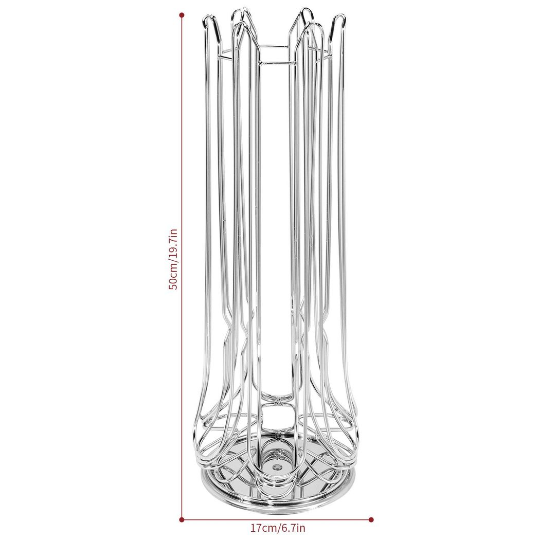 Vinsani 48 Pod Chrome Coffee Pod Stand
