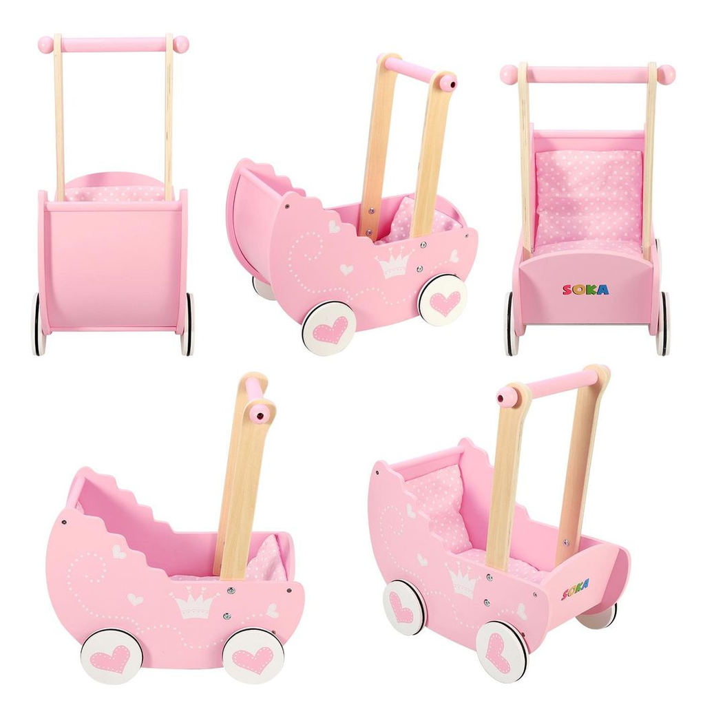 SOKA Princess Doll's Pram