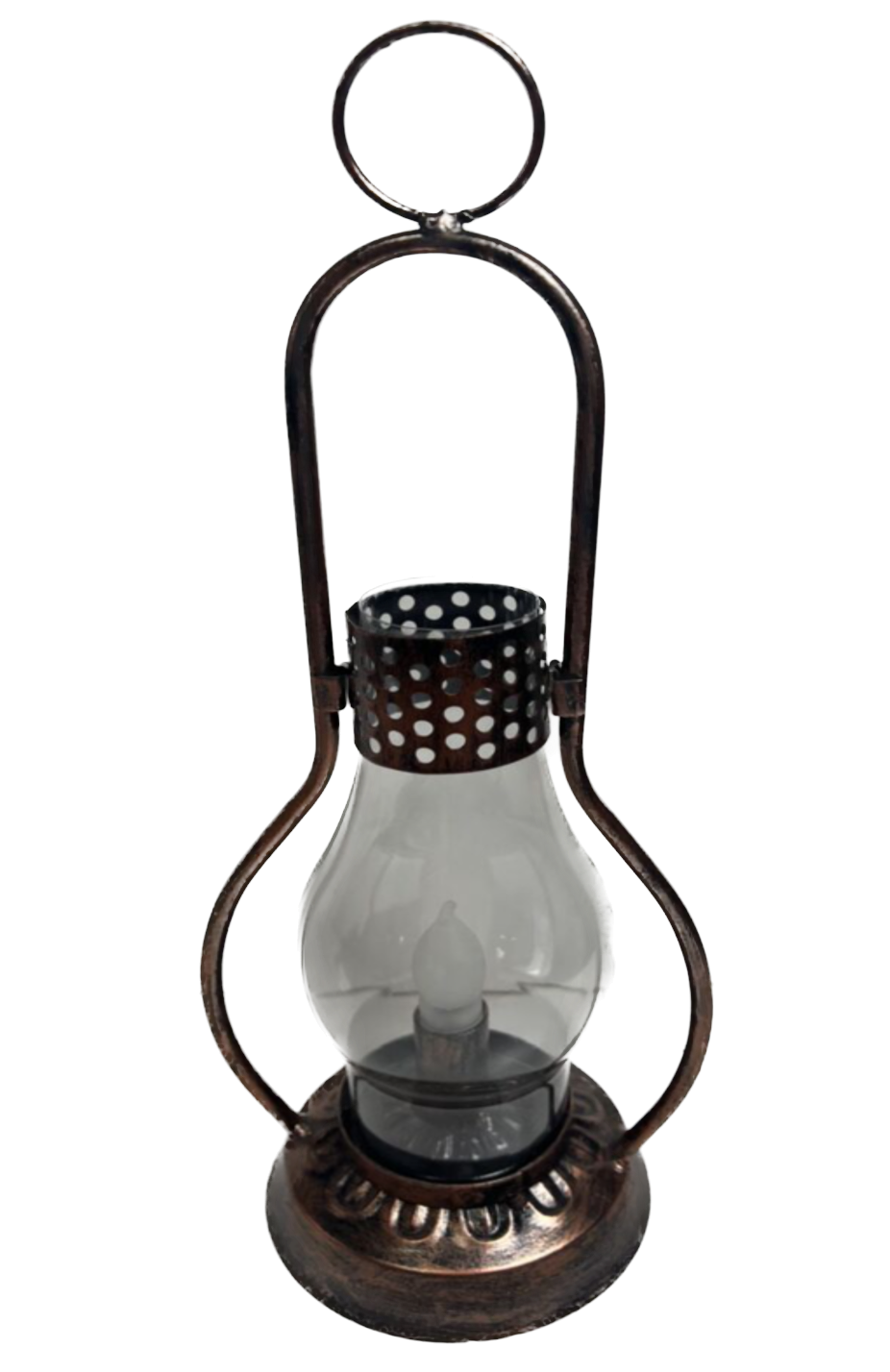 Battery Operated Vintage Kerosene Oil Lantern