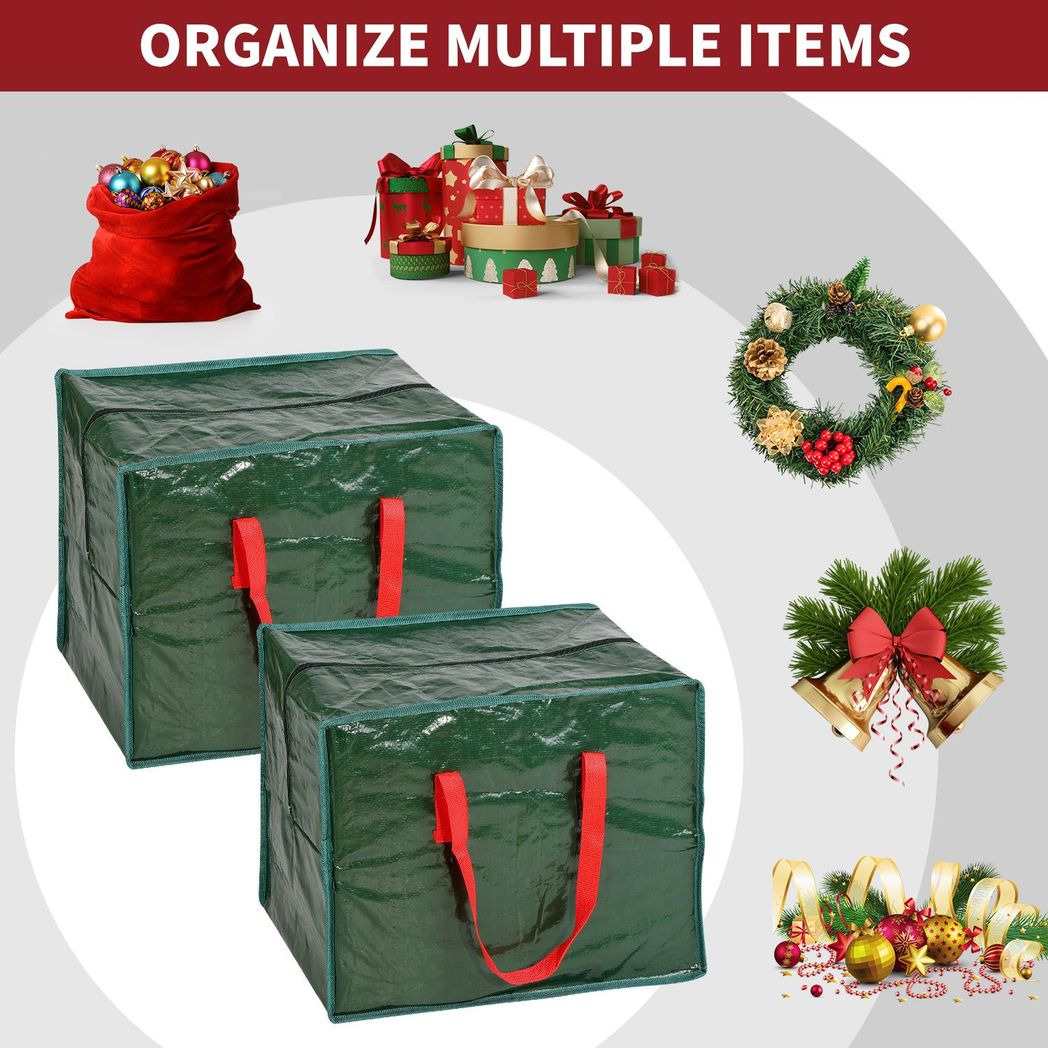 Vinsani Xmas Baubles & Tinsel Storage Bag