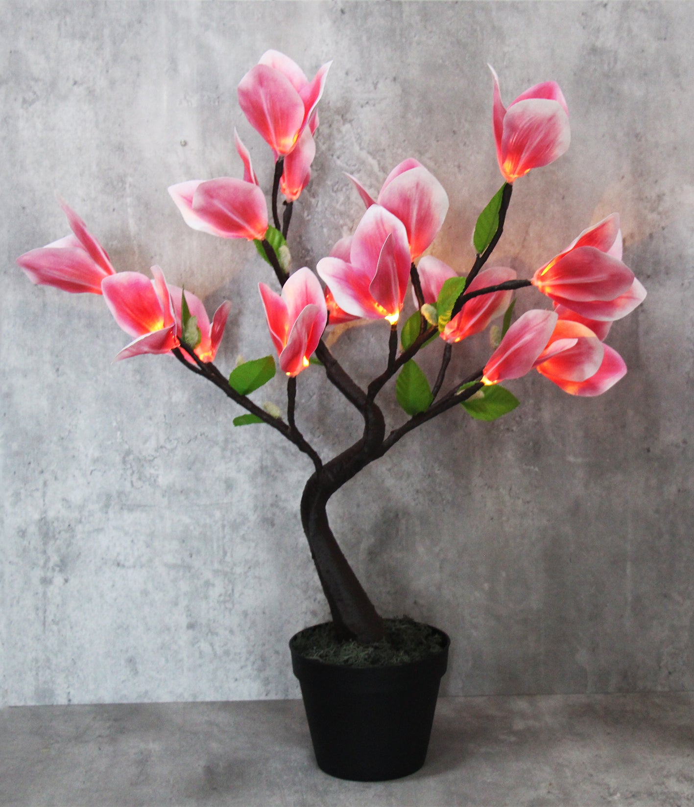 Pink Lily Tree Lamp