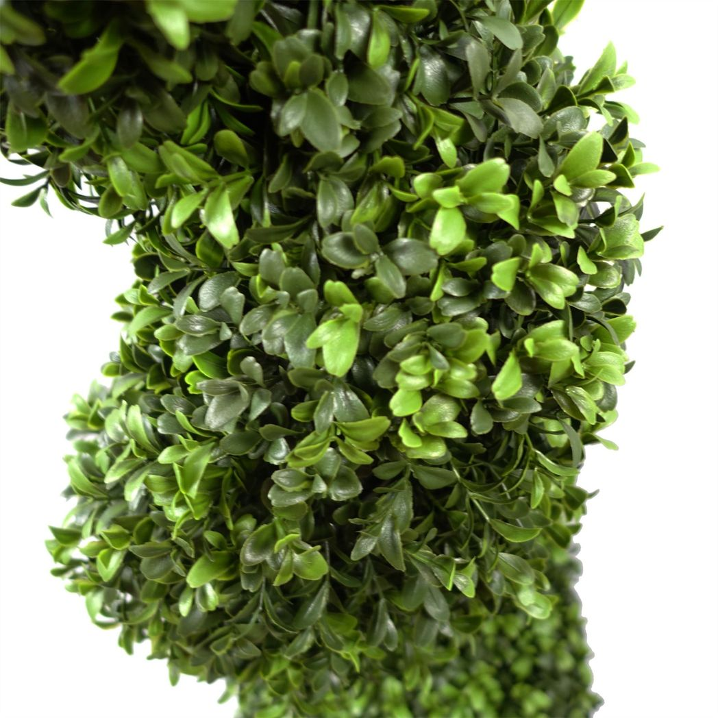 120cm Sprial Buxus Artificial Tree UV Resistant Outdoor