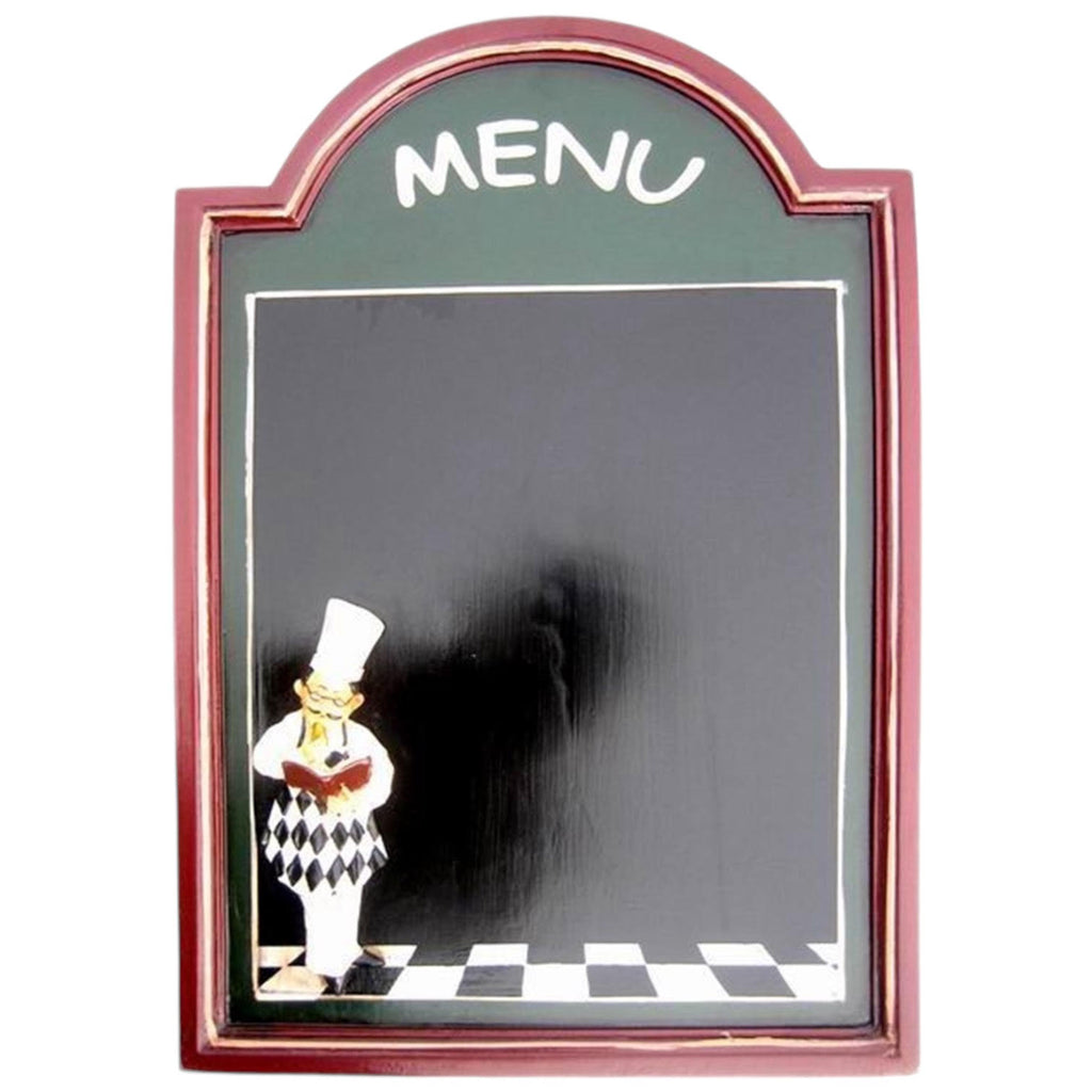 Wall-Mounted Chef Chalk Board Memo Menu
