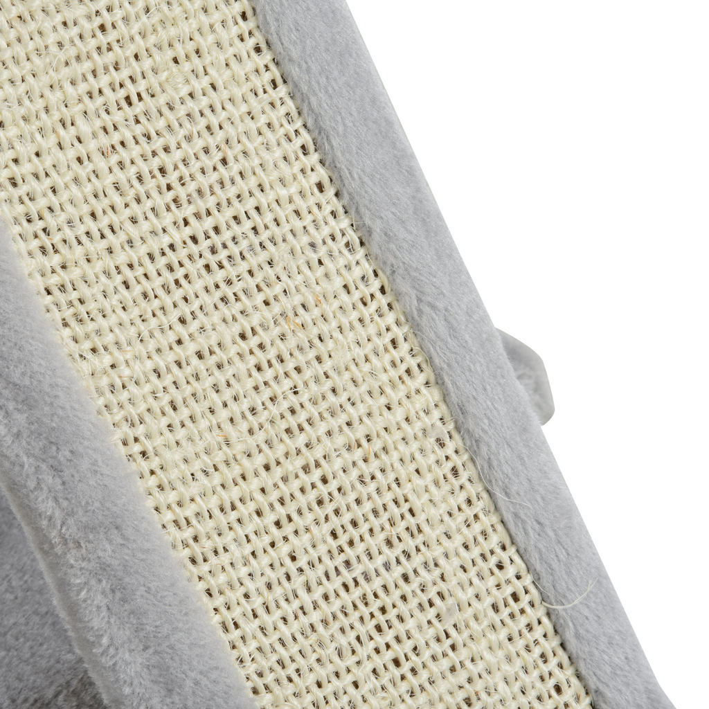 Cat Rest & Play Activity Tree w/ 2 House Cushion Perch Scratching Post Grey