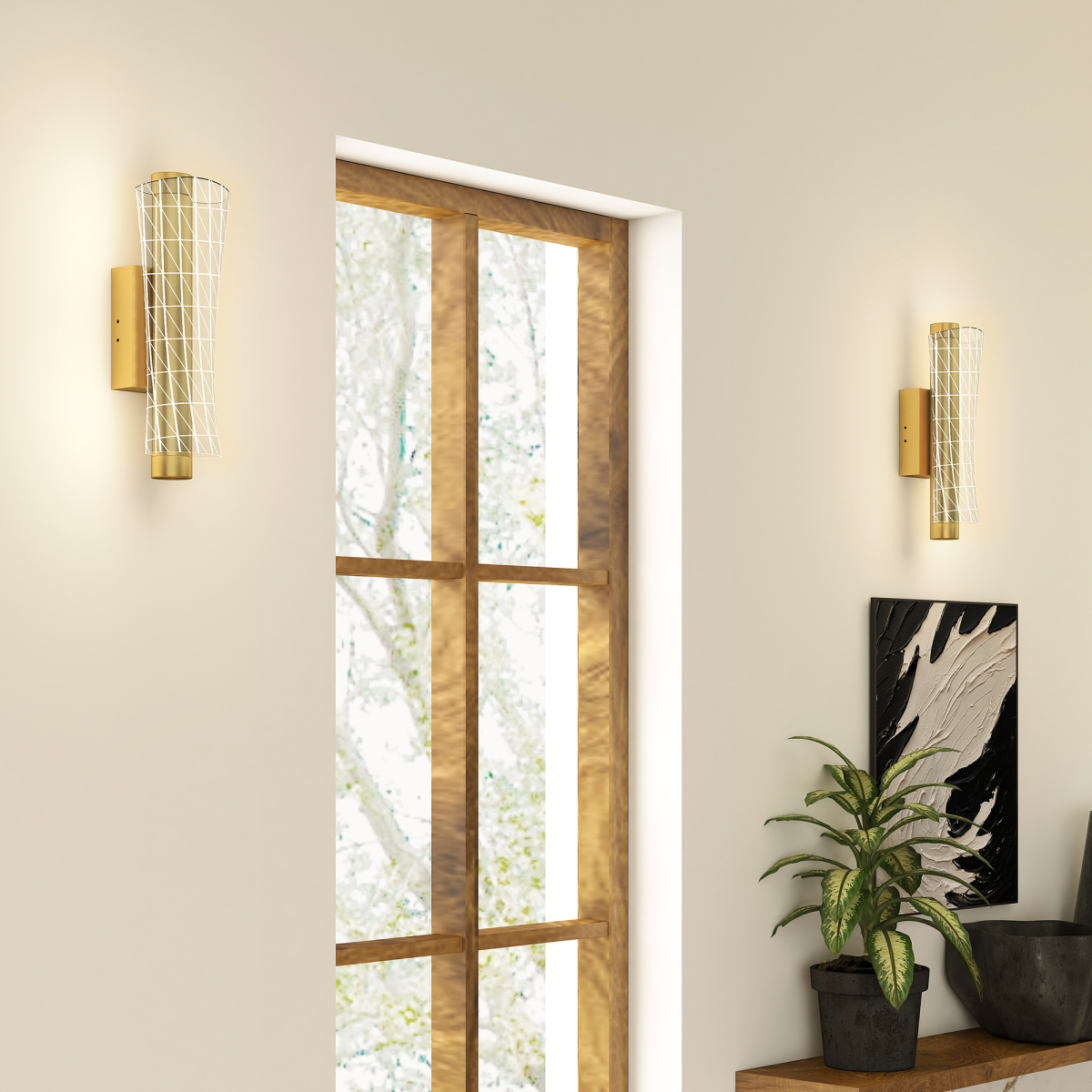 LED Outdoor Wall Lighting Modern Waterproof IP65 Outside Wall Sconce for House