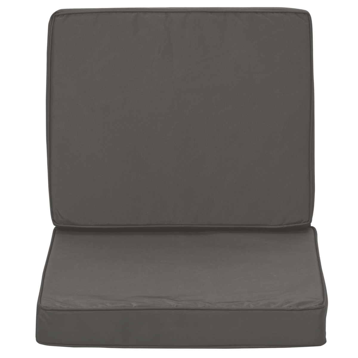 Outdoor Seat and Back Cushion Set Replacement Cushions, Dark Grey