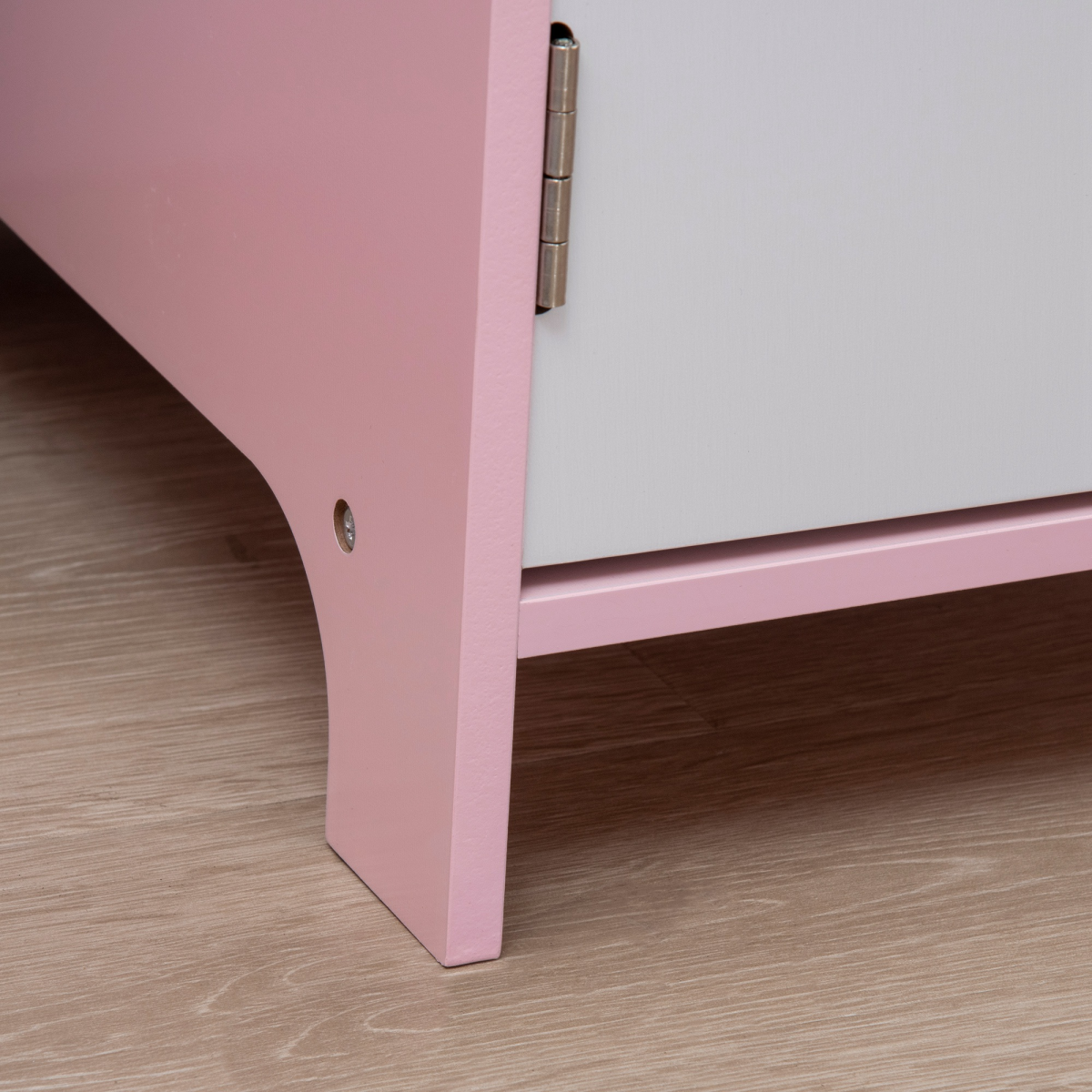 HOMCOM 2 PCs Childrens Table and Chair Set with Whiteboard Storage - Pink