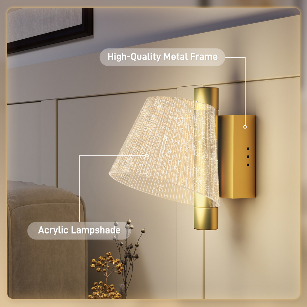 LED Outdoor Wall Lighting Modern Waterproof IP65 Outside Wall Sconce for House
