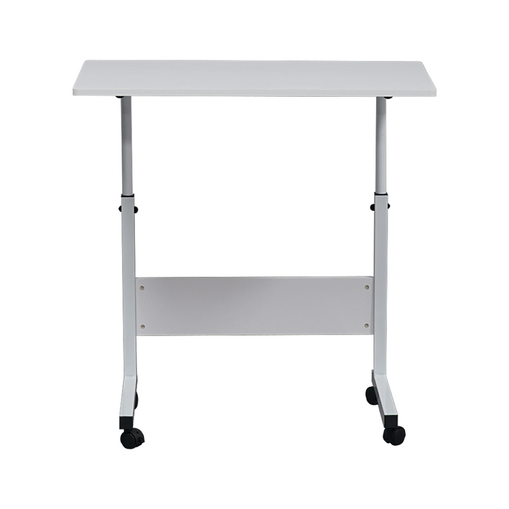 [Old code:92088120]Removable E1 15MM Chipboard & Steel Side Table with Baffle White L