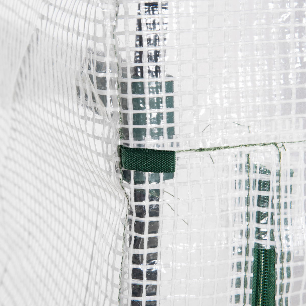 4 Tier Mini Greenhouse, Portable with Steel Frame, PE Cover, 160x69x50cm
