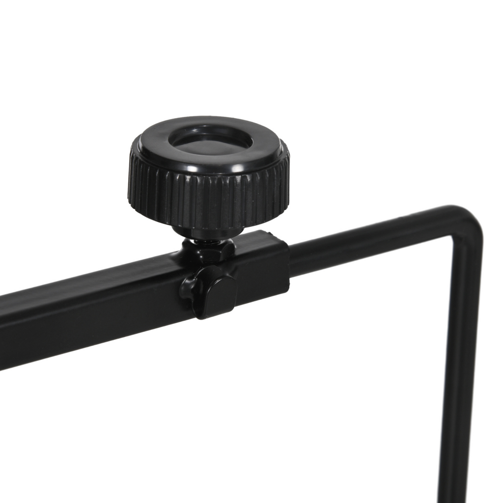 PawHut Reptile Lamp Stand, Adjustable Lamp Holder with Hook Hanging Base