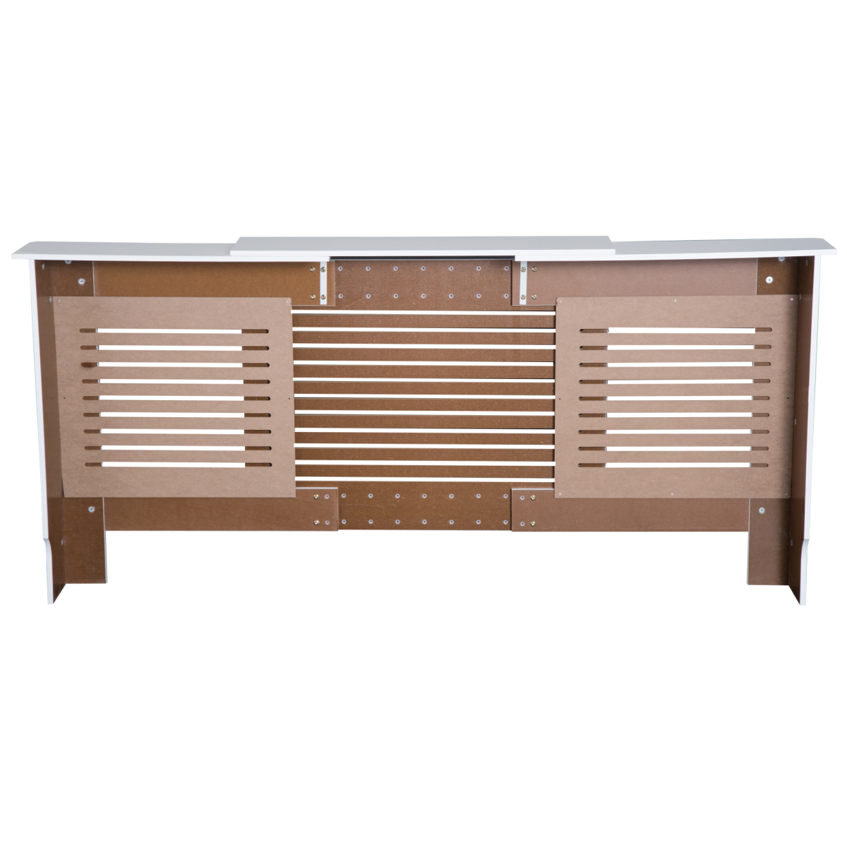 Extendable MDF Radiator Cover MDF-White