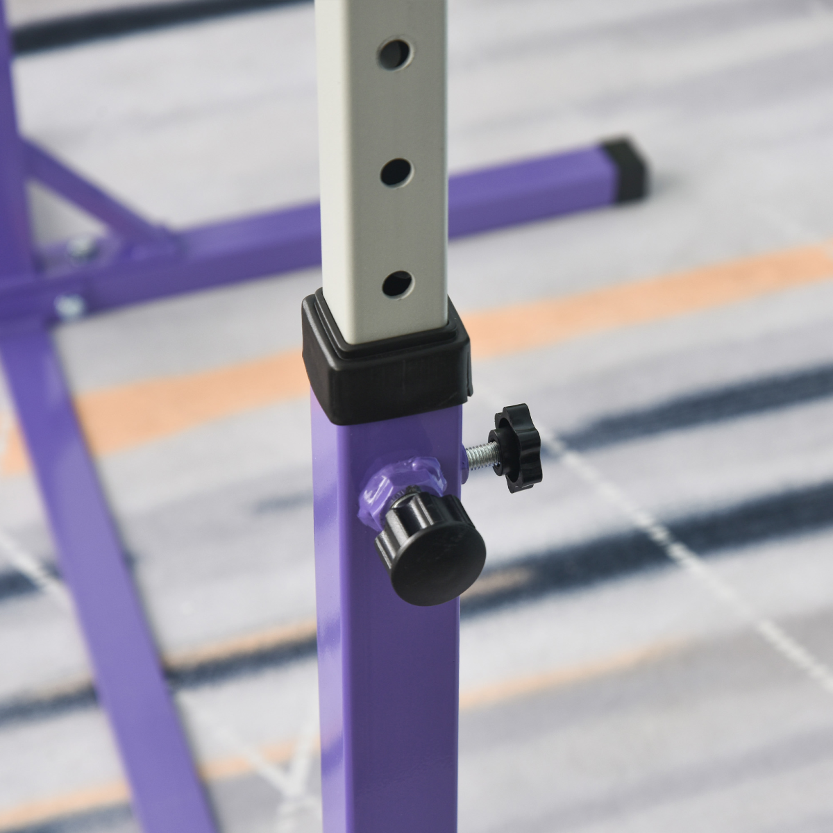 95-145 Hcm Professional Gymnastics Horizontal Bar For Kids Home Gym Fitness