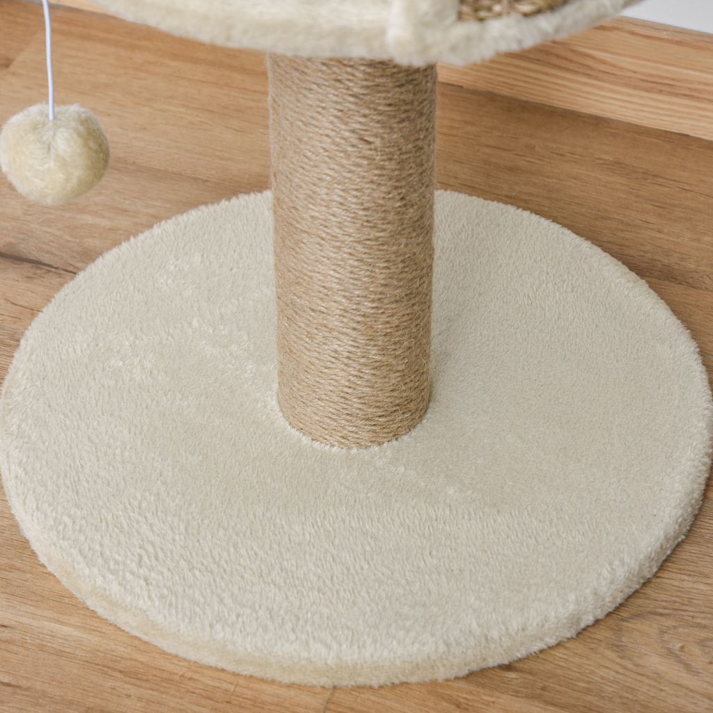 Cat Tree Tower Activity Center Climbing Stand with Scratching Posts Pawhut